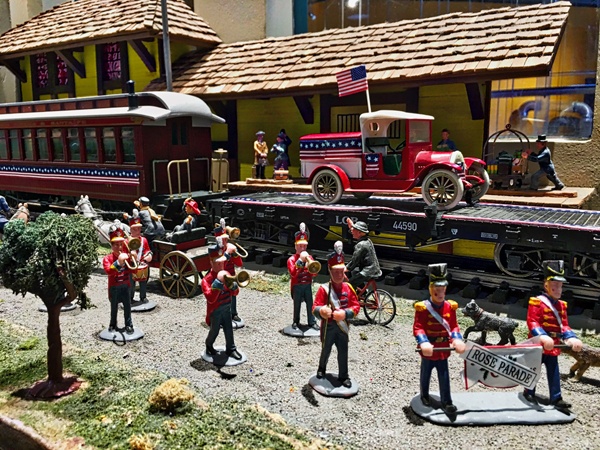 maqueta de tren de la ciudad