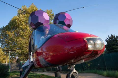 ornithopter helicopter play structure