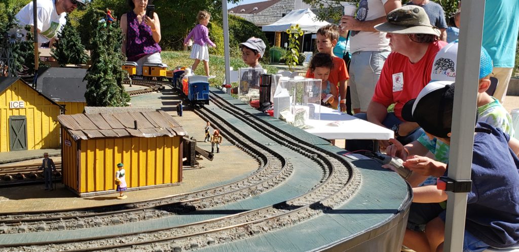 Días de tren en Santa Rosa