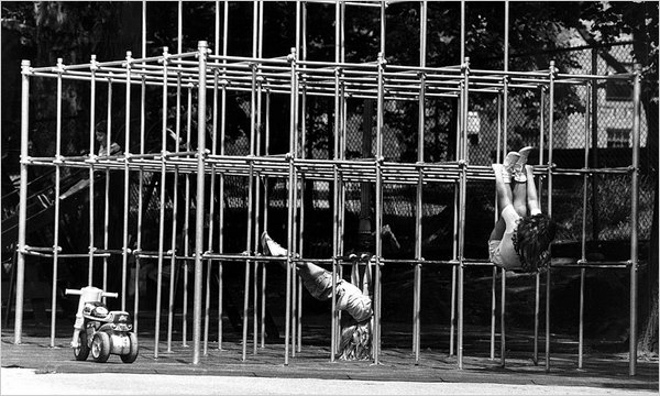 large old style playground