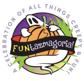 Logotipo de la celebración de Halloween de Funtazmagoria