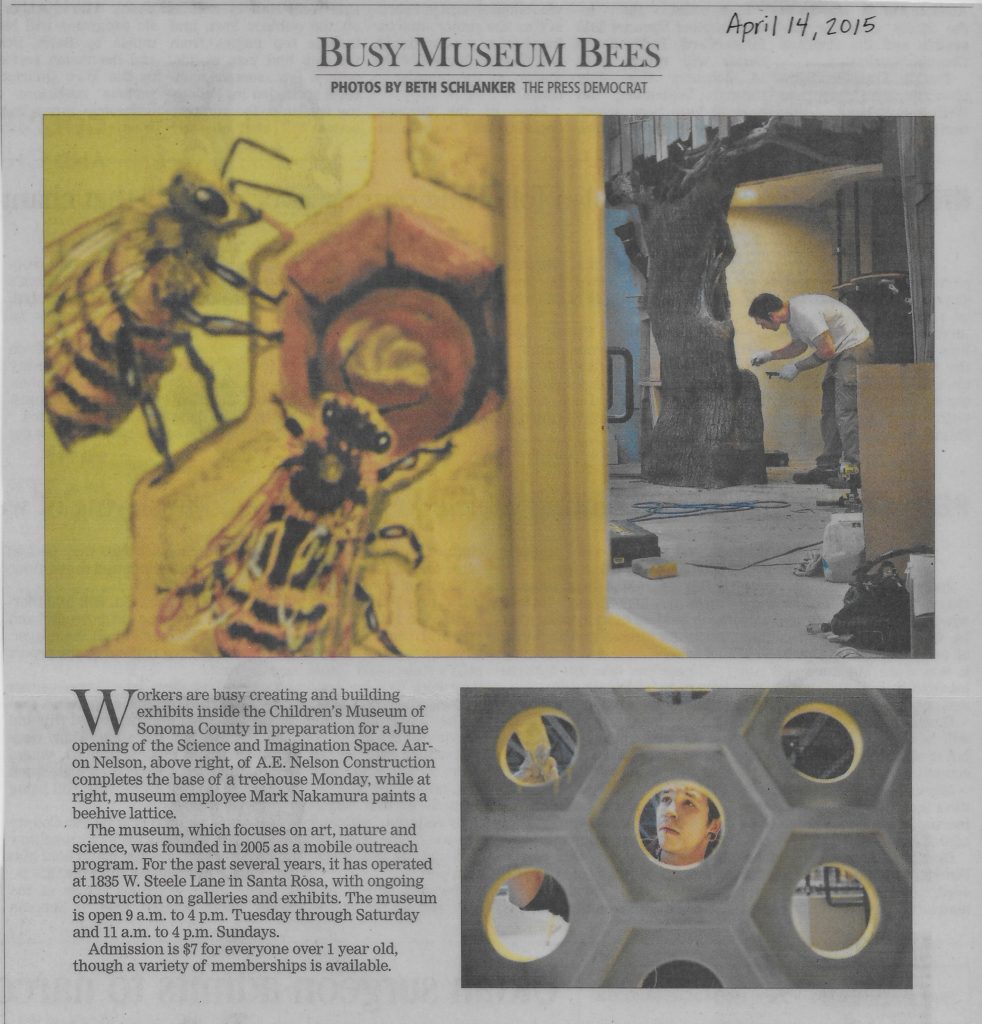 museum article on bee exhibit