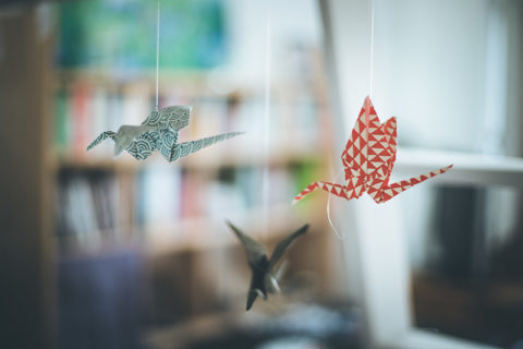 paper crane hangars