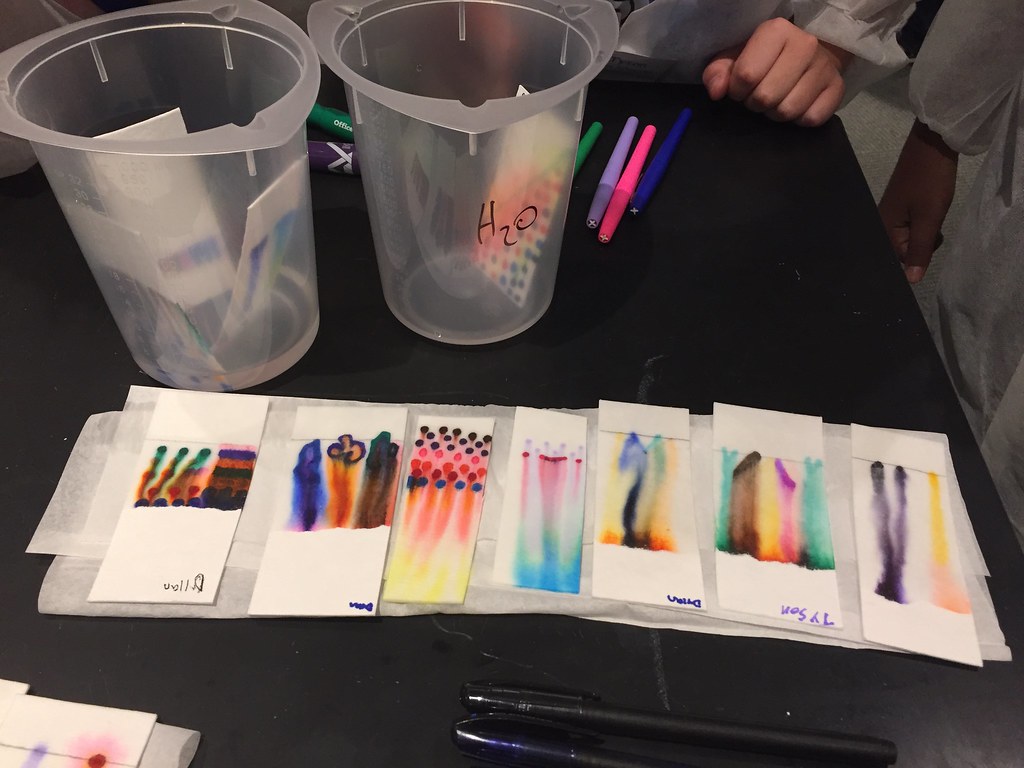 Chromatography Color Experiment