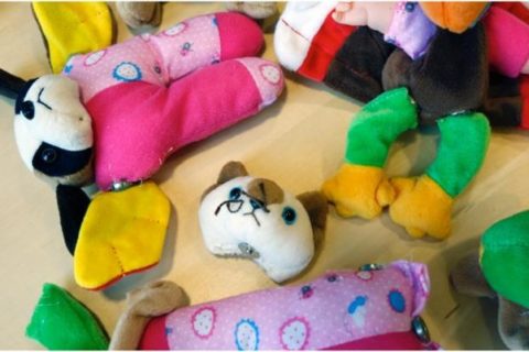 frankentoys made at childrens museum of sonoma county