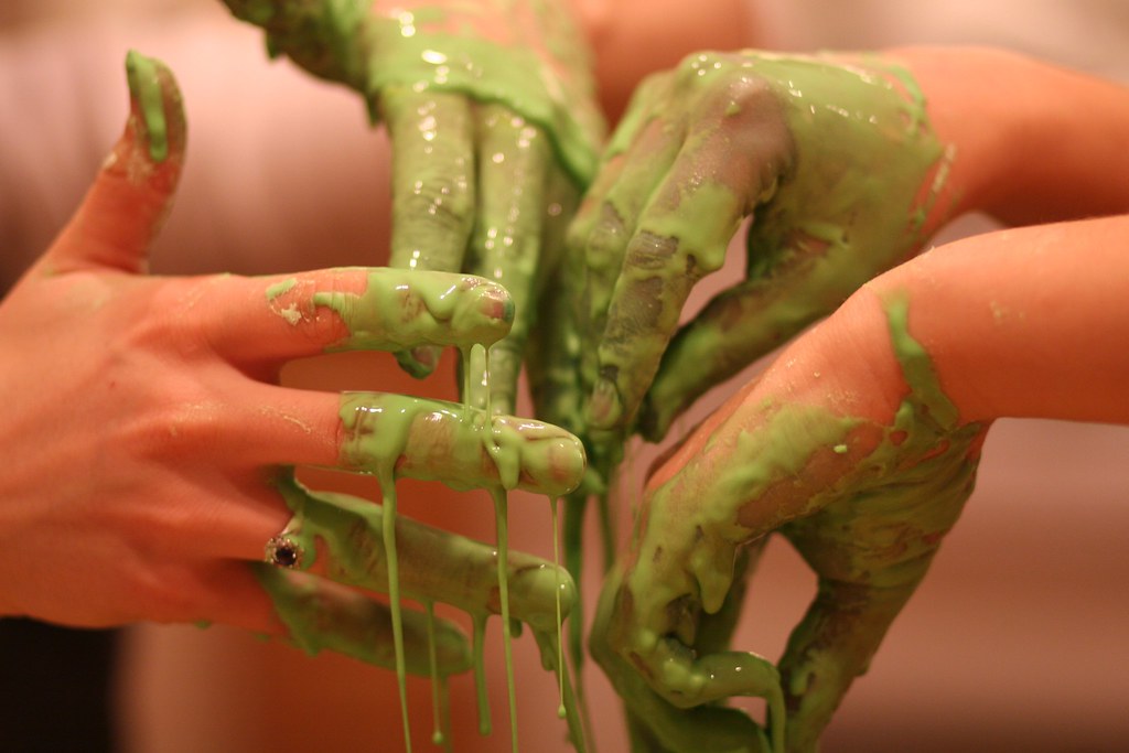 oobleck homemade slime