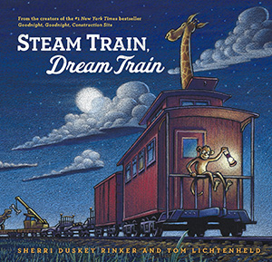 steam train dream train book cover