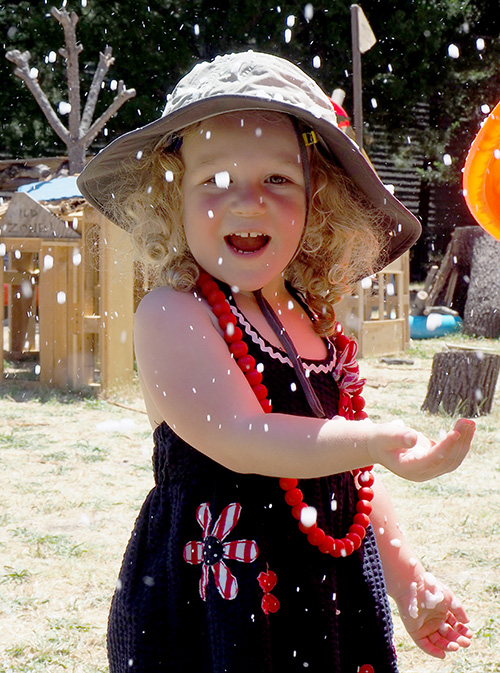 Children's Playing at the Bubbly Birthday Bash at the Children's Museum of Sonoma County