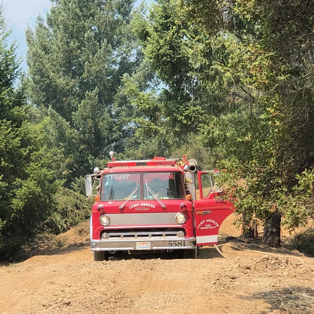 Pequeño Buck, el camión de bomberos