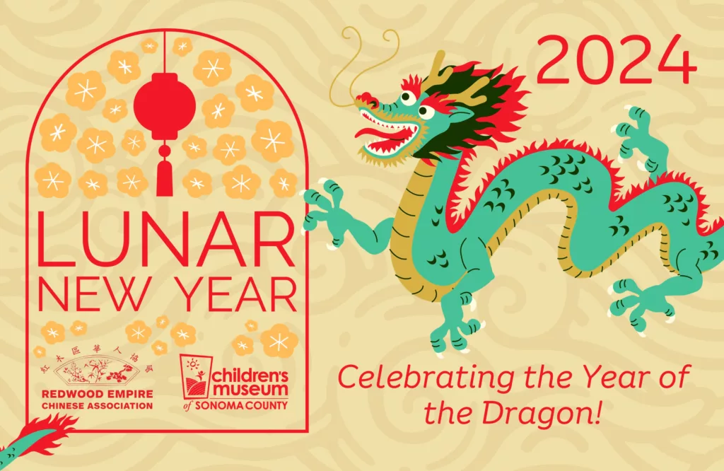 celebra el año nuevo lunar 2024: el año del dragón 