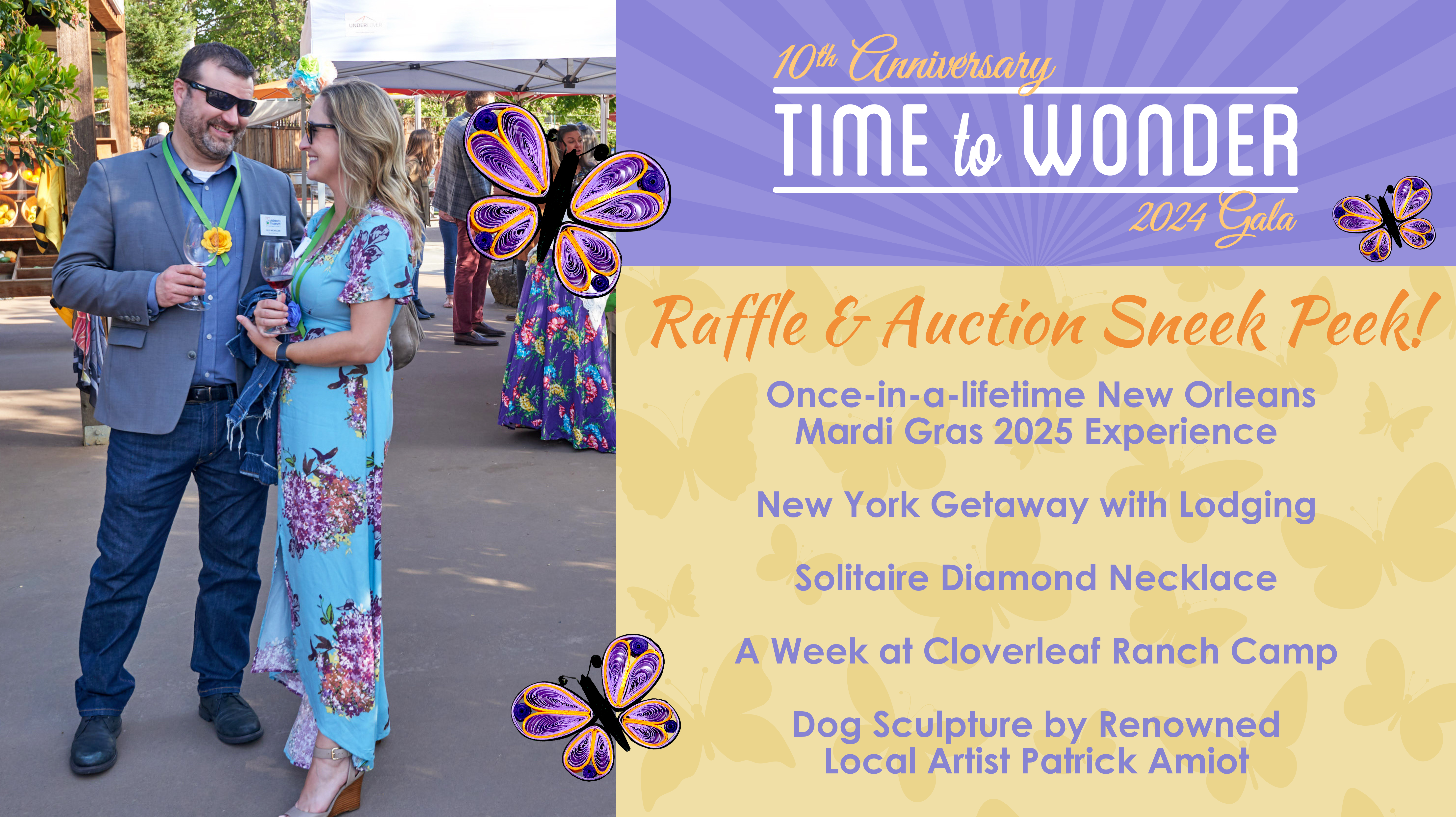 Time to Wonder Auction Items 2024