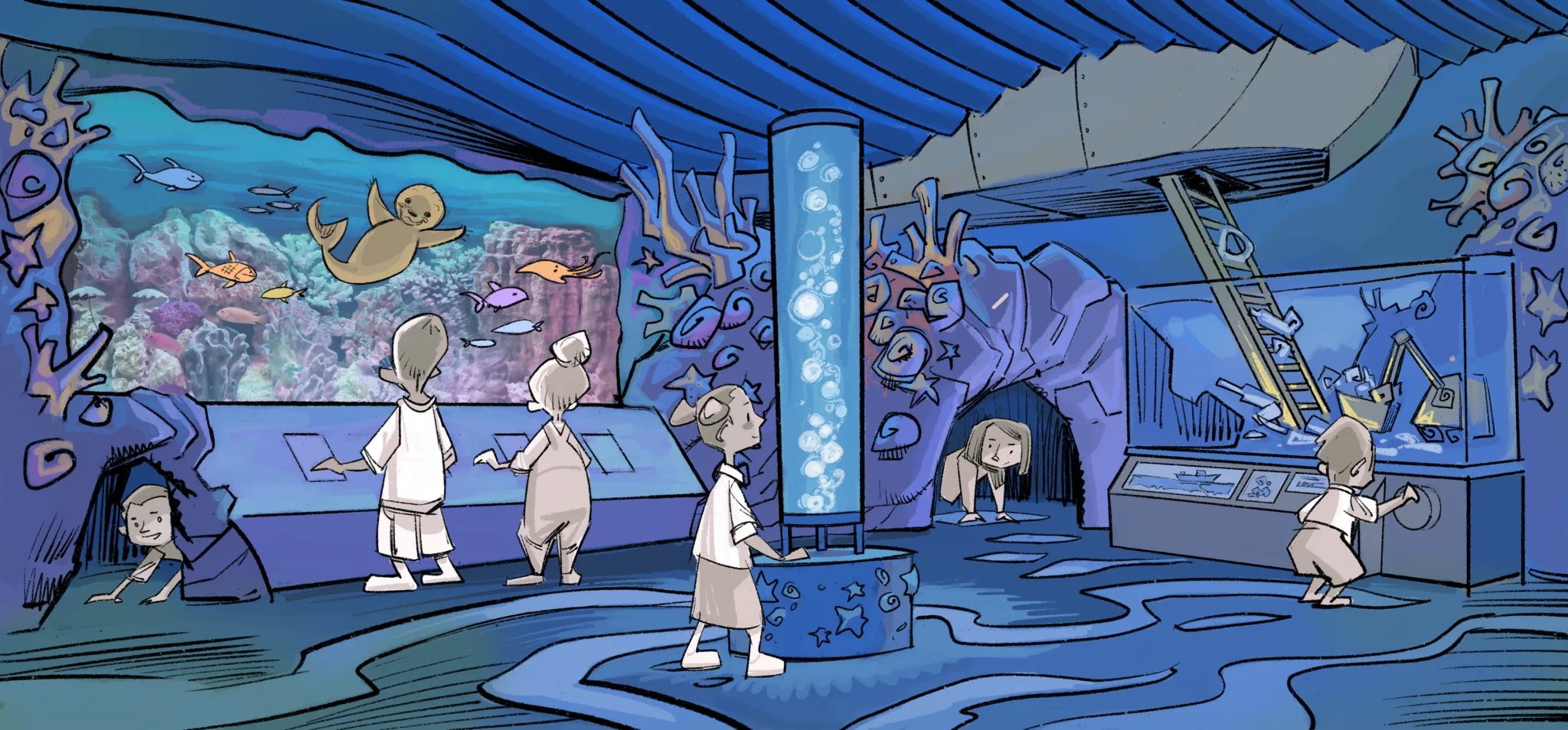 Aquatica museum rendering
